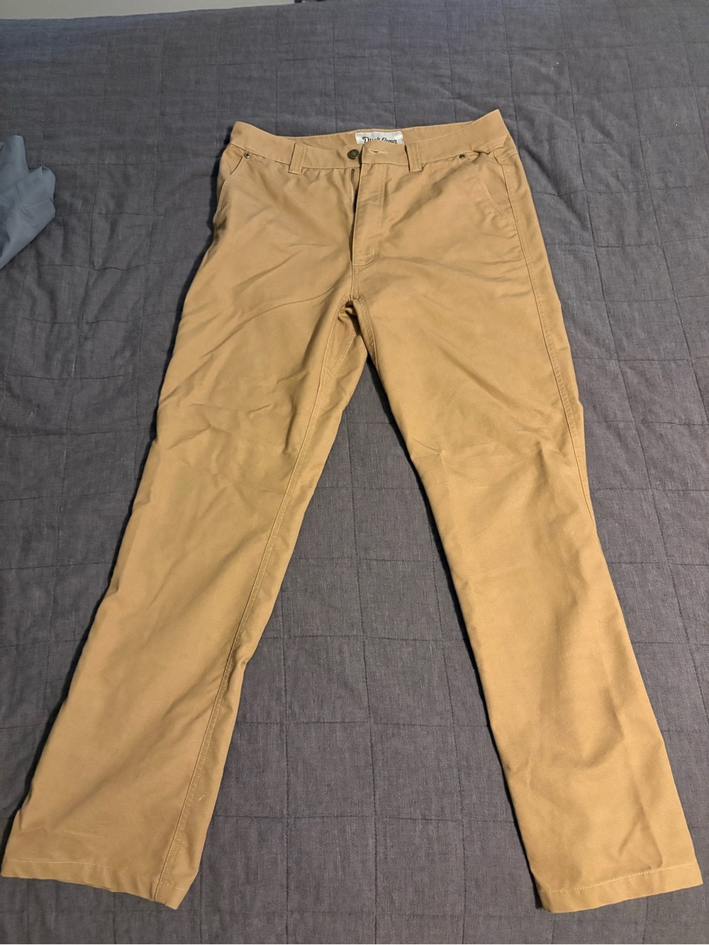 Men's Duck Camp Kahki Pants - Classic Straight Fit